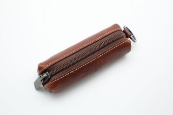 Ключница Dierhoff 2506-199 Купить итальянскую рыжую ключницу из натуральной кожи с доставкой по Москве и всей России в интернет-магазине сумок и аксессуаров