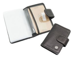 Визитница Dierhoff 3112-116/6 Купить черную кожаную визитницу Dierhoff с доставкой по Москве и всей России в интернет-магазине