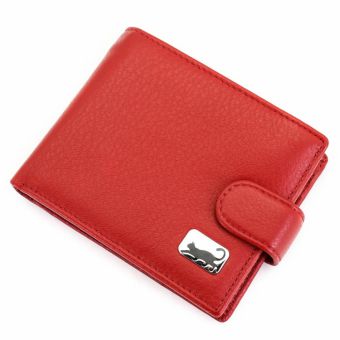 Купить итальянский красный небольшой женский кошелек из натуральной кожи с доставкой по Москве и всей России в интернет-магазине модных сумок и аксессуаров