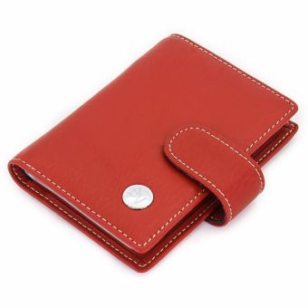 Купить итальянскую красную женскую визитницу из натуральной кожи с доставкой по Москве и всей России в интернет-магазине сумок и аксессуаров