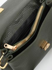 Сумка женская через плечо Di Gregorio 821 zodiaco oliva oro.