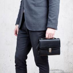 Барсетка мужская Lakestone Evans Black.
