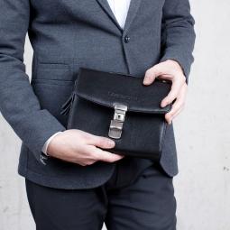 Барсетка мужская Lakestone Evans Black.