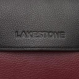 Сумка женская Lakestone Bloy Burgundy/Black.