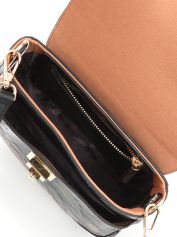 Сумка женская через плечо Alessandro Beato 323-5426 st fiori nero multi