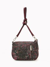 Сумка кросс-боди Alessandro Beato 587-6176-Y6 bukle bordo.