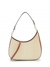 Сумка женская BE NICE Flavia-BIG cocco beige cuoio.