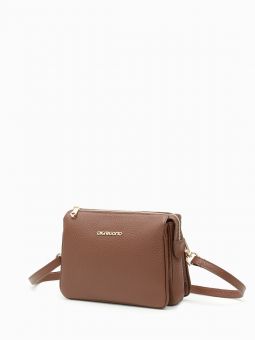 Купить итальянскую оранжевую маленькую женскую сумочку кросс-боди из натуральной кожи с тиснением на длинном регулируемом кожаном ремешке на или через плечо с доставкой по Москве и всей России в интернет-магазине модных сумок‏ и аксессуаров