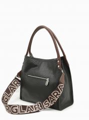 Сумка женская Sara Burglar 2516 safari nero marrone.