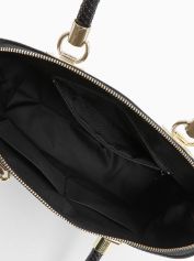 Сумка-тоут Folle 1008 saffiano nero.
