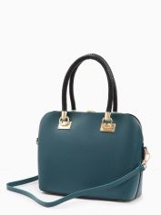 Сумка-тоут Folle 1008 saffiano petrolio.