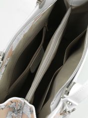 Сумка-тоут Folle 3004 print fiori bianco.