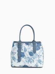 Сумка-тоут Folle 3005 print fiori cielo.