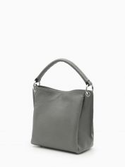 Сумка женская Di Gregorio 01778 grigio chiaro.