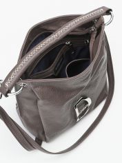 Сумка женская Di Gregorio 01778 taupe scuro.
