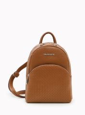 Рюкзак женский Di Gregorio 3461 vitello intreccio cuoio.