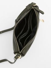 Сумка кросс-боди Di Gregorio 755 vitello zodiaco oliva.