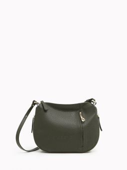  Купить итальянскую зеленую небольшую женскую сумочку кросс-боди из натуральной кожи на плечо с доставкой по Москве и всей России в интернет-магазине модных сумок и аксессуаров‏