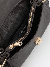 Сумка женская кросс-боди Di Gregorio 821 zodiaco dark brown.