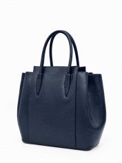 Сумка-тоут Di Gregorio 8671 vitello blu.