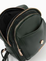 Рюкзак женский Di Gregorio 8886 vitello verde.