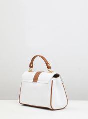 Сумка женская Di Gregorio 8991 vitello bianco cuoio.