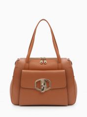Сумка женская Di Gregorio 907 vitello zodiaco cuoio.