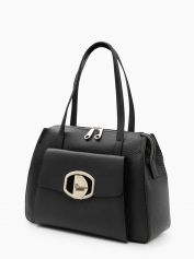 Сумка женская Di Gregorio 907 vitello zodiaco nero.