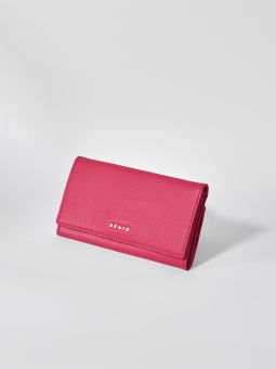 Купить итальянский красный большой женский кошелёк из натуральной кожи с доставкой по Москве и всей России в интернет-магазине модных женских сумок и аксессуаров