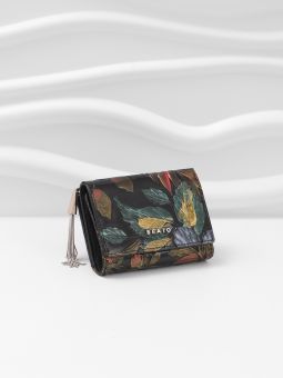 Купить итальянский маленький разноцветный женский кошелёк из натуральной кожи с доставкой по Москве и всей России в интернет-магазине модных женских сумок и аксессуаров
