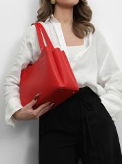 Сумка-тоут Kellen 3340 buffalo rosso (red).