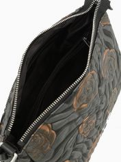 Сумка кросс-боди Alessandro Beato 587-2938-Y1 bukle nero grigio bronzo.