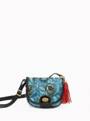 Сумка кросс-боди Marino Orlandi 3389 st fiori azzurro.