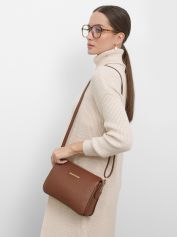 Сумка женская через плечо Di Gregorio 796 zodiaco cocco oro.