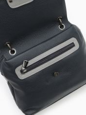 Сумка-тоут Vanessa Scani 0093-1170-1031 vitello navy grey.