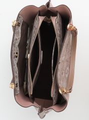 Сумка-тоут Vanessa Scani 0339-BTN31-213 fiori taupe.