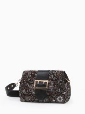 Сумка кросс-боди Vanessa Scani 0526-BTN29-281 fiori nero.