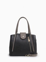 Сумка-тоут Vanessa Scani 0710-281-213 vitello nero mink.