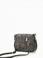 Сумка кросс-боди Alessandro Beato 587-2938-Y1 bukle nero grigio bronzo.