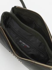 Сумка женская через плечо Di Gregorio 796 zodiaco oliva oro.