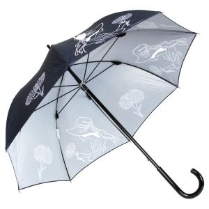 Женский зонт Guy de Jean Lady blu maxi Купить французский синий с бежевым. женский зонт-трость механический с доставкой по Москве и всей России в интернет-магазине модных сумок‏